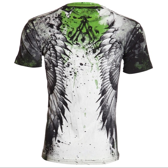 Archaic By Affliction Men's T-Shirt CADAVEROUS - Picture 2 of 8